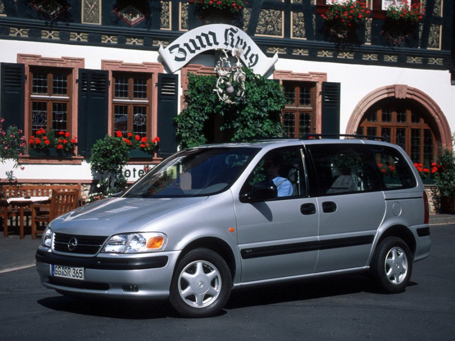 Opel Sintra минивэн, 1996–1999, 1 поколение, 2.2 DTI MT (116 л.с.), характеристики