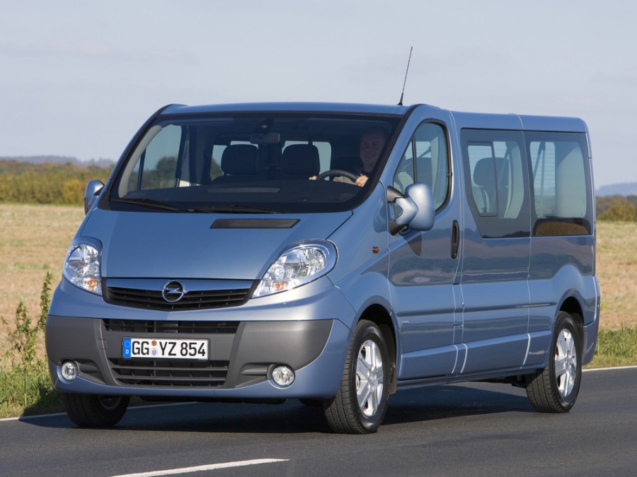 Opel Vivaro микроавтобус, 2006–2016, 1 поколение [рестайлинг], 2.0 L2H1 MT (117 л.с.), характеристики