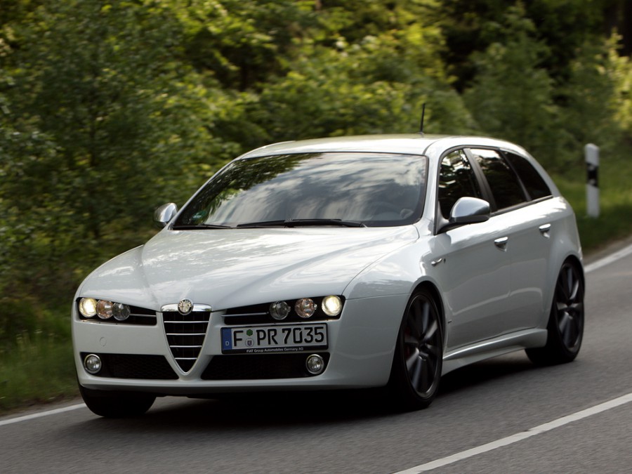 Alfa Romeo 159 Sportwagon универсал, 2005–2011, 1 поколение, 2.2 JTS Selespeed (185 л.с.), Distinctive, характеристики