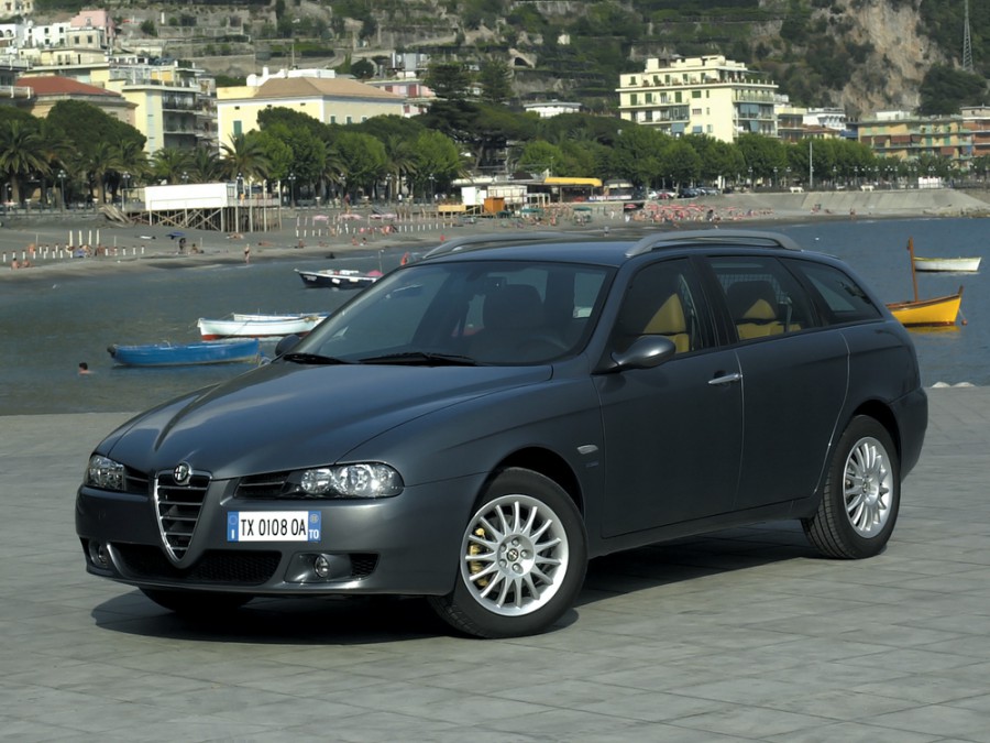 Alfa Romeo 156 Sport Wagon универсал 5-дв., 2002–2007, 932 [рестайлинг], 1.6 MT (120 л.с.), характеристики