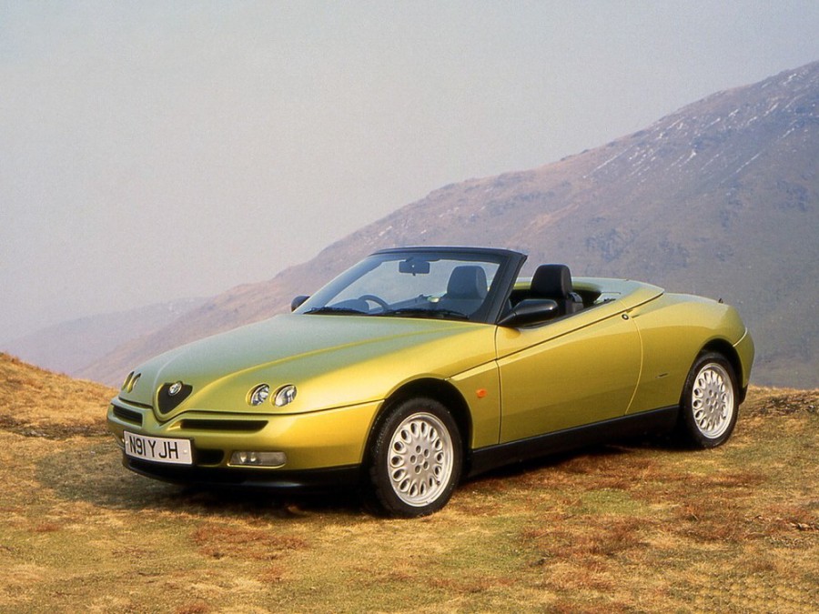 Alfa Romeo Spider родстер, 1995–2006, 916, 3.0 MT (220 л.с.), характеристики