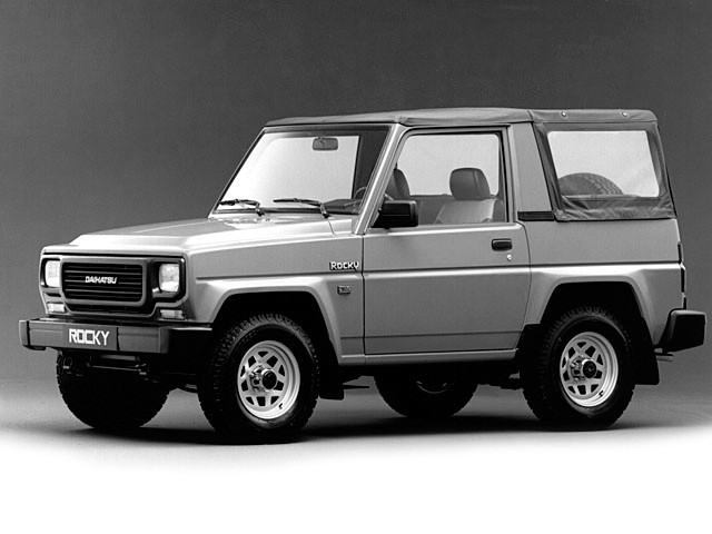 Daihatsu Rocky Soft top кабриолет, 1987–1992, 2 поколение - отзывы, фото и характеристики на Car.ru