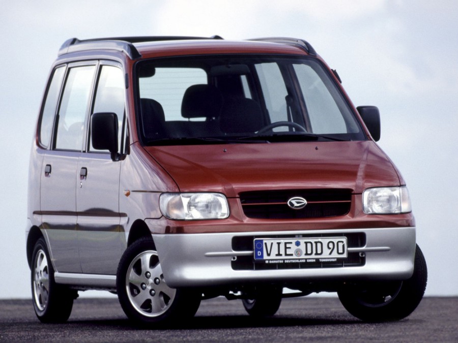 Daihatsu Move минивэн, 1998–2002, L900, 1.0 MT (56 л.с.), характеристики