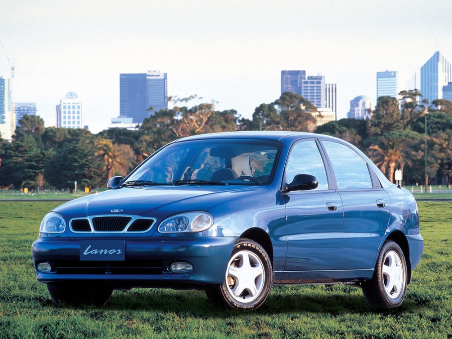 Daewoo Lanos седан, 1997–2001, T100, 1.6 MT (106 л.с.), характеристики