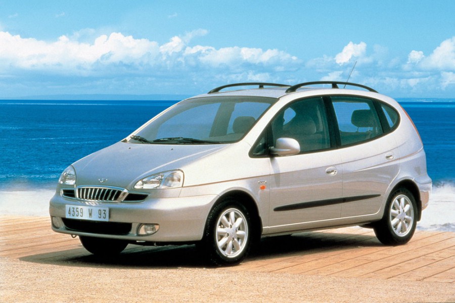 Daewoo Tacuma минивэн, 2000–2004, 1 поколение, 2.0 MT (128 л.с.), характеристики