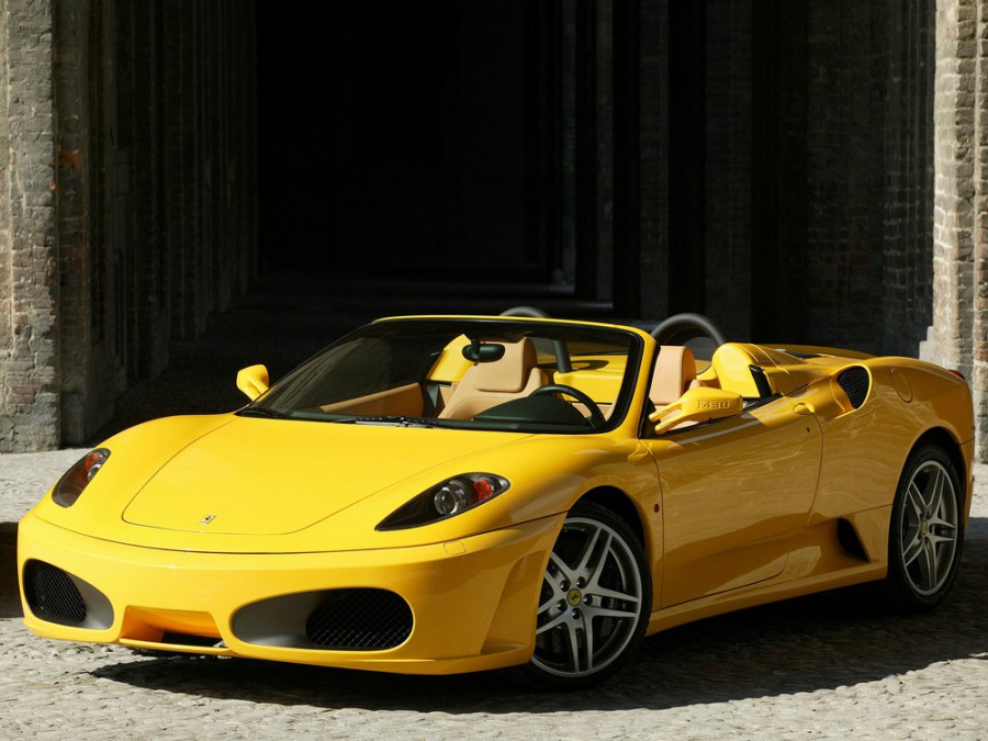 Ferrari F430 Spider родстер, 2004–2009, 1 поколение, 4.3 MT (490 л.с.), характеристики