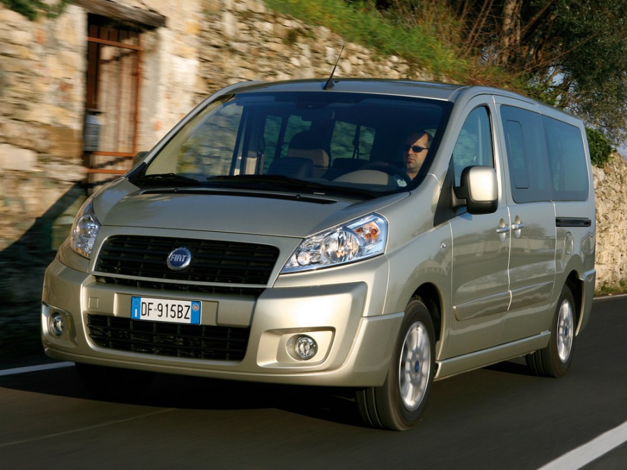 Fiat Scudo микроавтобус 4-дв., 2007–2016, 2 поколение - отзывы, фото и характеристики на Car.ru