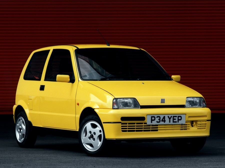 Fiat Cinquecento хетчбэк, 1991–1998, 1 поколение, 0.9 MT (40 л.с.), характеристики