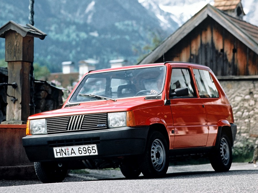 Fiat Panda хетчбэк, 1980–1986, 1 поколение, 0.8 MT (34 л.с.), характеристики