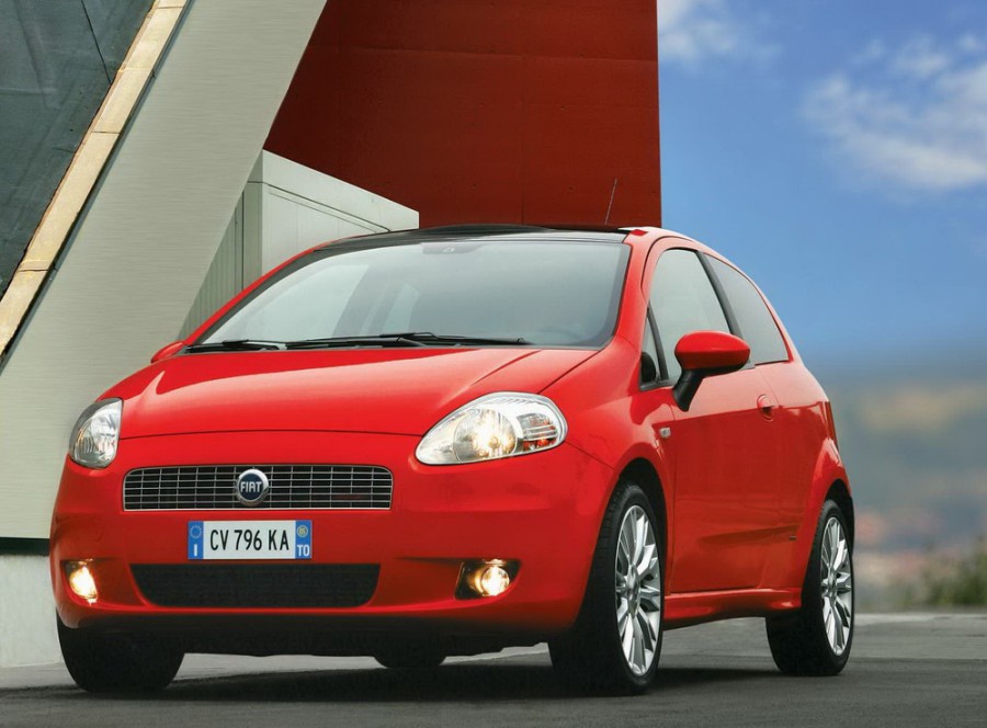 Fiat Punto Grande Punto хетчбэк 3-дв., 2005–2012, 3 поколение, 1.4 AMT (77 л.с.), Active, характеристики