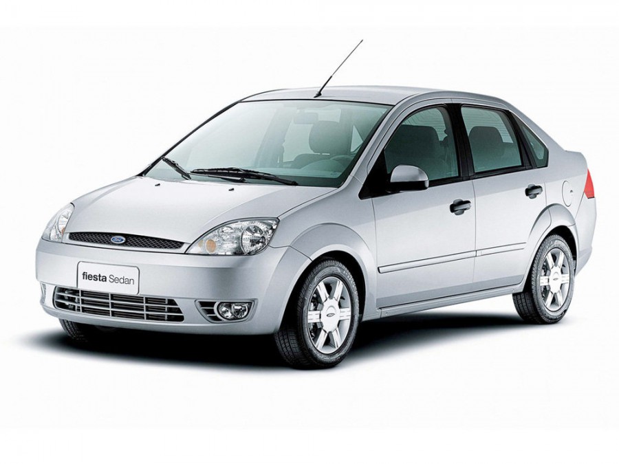 Ford Fiesta седан, 2002–2007, 5 поколение - отзывы, фото и характеристики на Car.ru