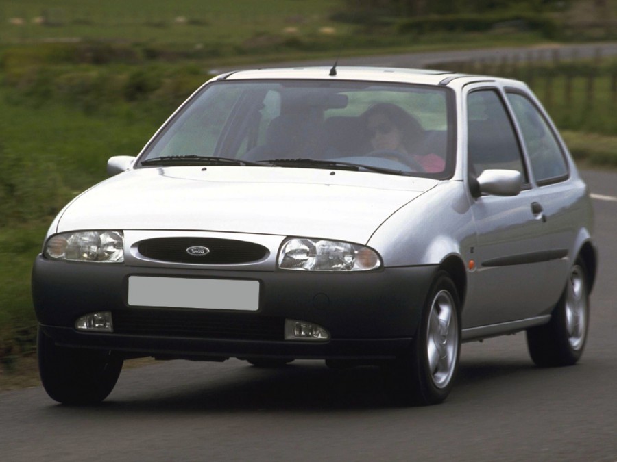 Ford Fiesta хетчбэк 3-дв., 1996–2000, 4 поколение, 1.0 MT (51 л.с.), характеристики