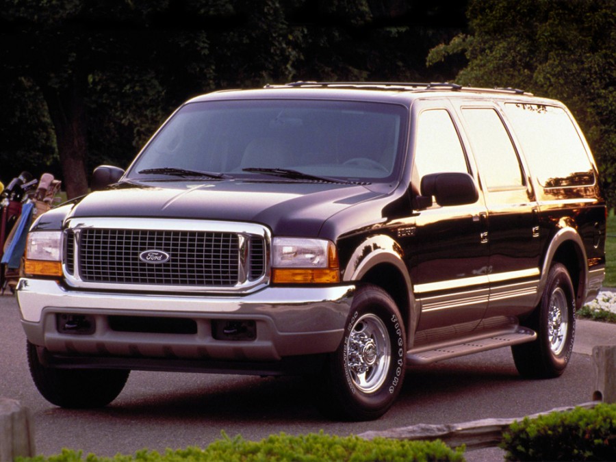 Ford Excursion внедорожник, 1999–2005, 1 поколение, 5.4 AT 4WD (258 л.с.), характеристики