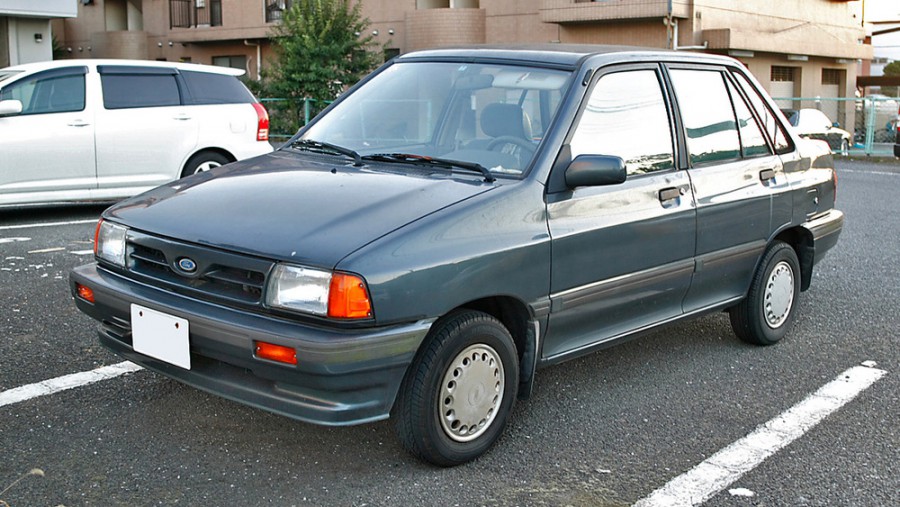 Ford Festiva хетчбэк 5-дв., 1986–1993, 1 поколение, 1.3 AT (63 л.с.), характеристики