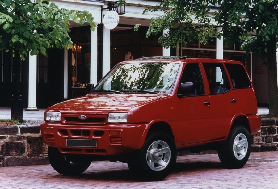 Ford Maverick внедорожник 5-дв., 1993–1996, 1 поколение, 2.4 MT 4x4 (124 л.с.), характеристики