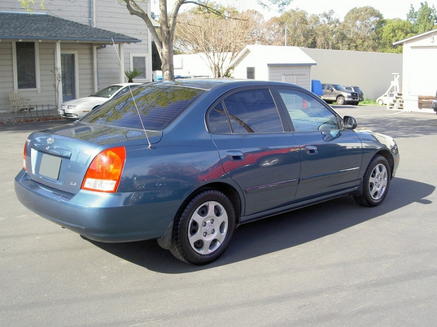 Hyundai Avante седан, 2000–2003, XD, 2.0 MT (141 л.с.), характеристики