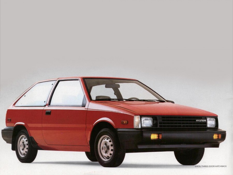 Hyundai Excel хетчбэк 3-дв., 1985–1989, X1 - отзывы, фото и характеристики на Car.ru