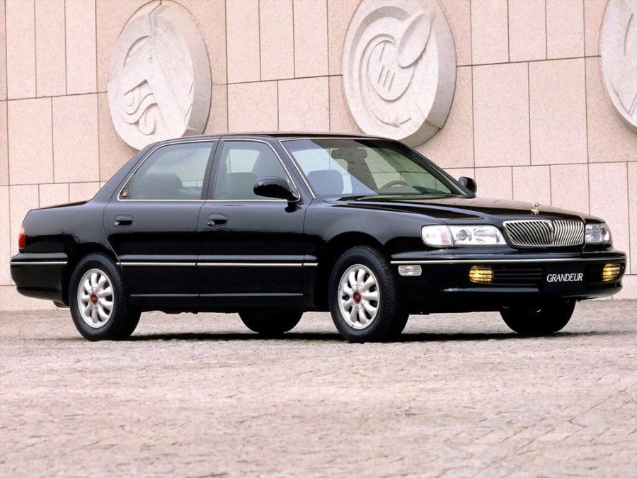 Hyundai Grandeur седан, 1992–1998, LX, 3.5 AT (224 л.с.), характеристики