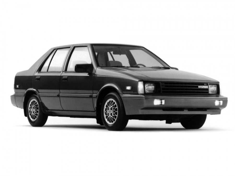 Hyundai Excel седан, 1985–1989, X1 - отзывы, фото и характеристики на Car.ru