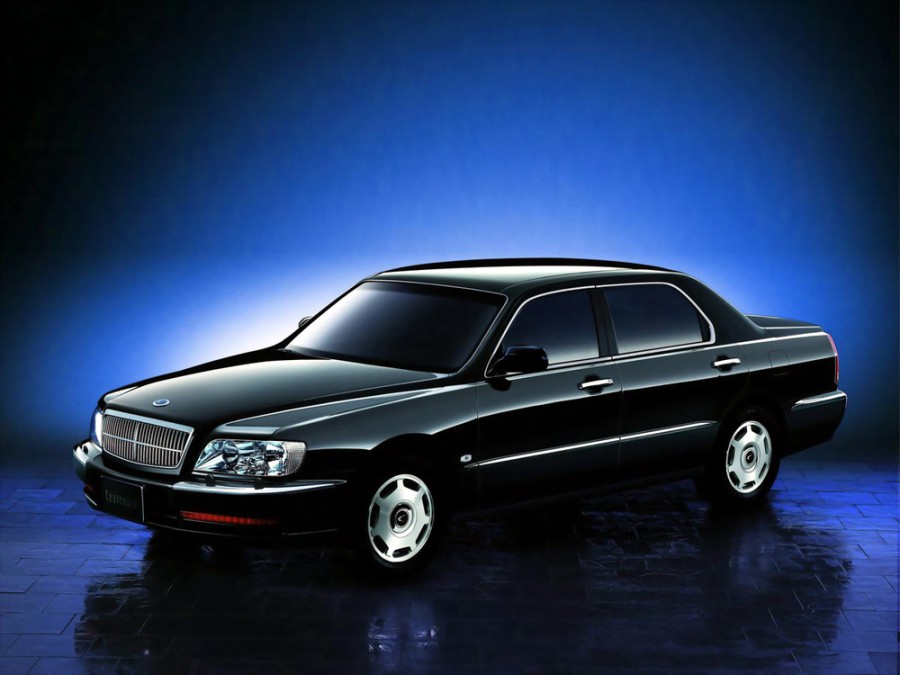 Hyundai Centennial седан, 1999–2003, 1 поколение, 3.5 AT (220 л.с.), характеристики
