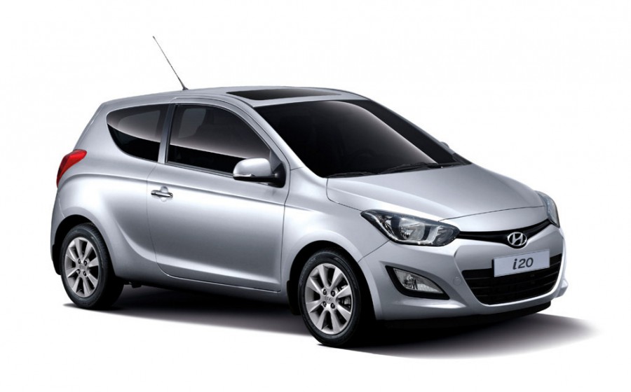 Hyundai i20 хетчбэк 3-дв., 2012–2016, 1 поколение [рестайлинг], 1.4 AT (100 л.с.), характеристики