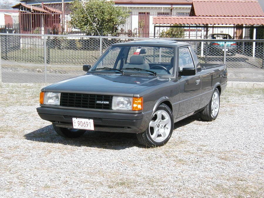 Hyundai Pony пикап, 1982–1990, 2 поколение, 1.4 MT (75 л.с.), характеристики