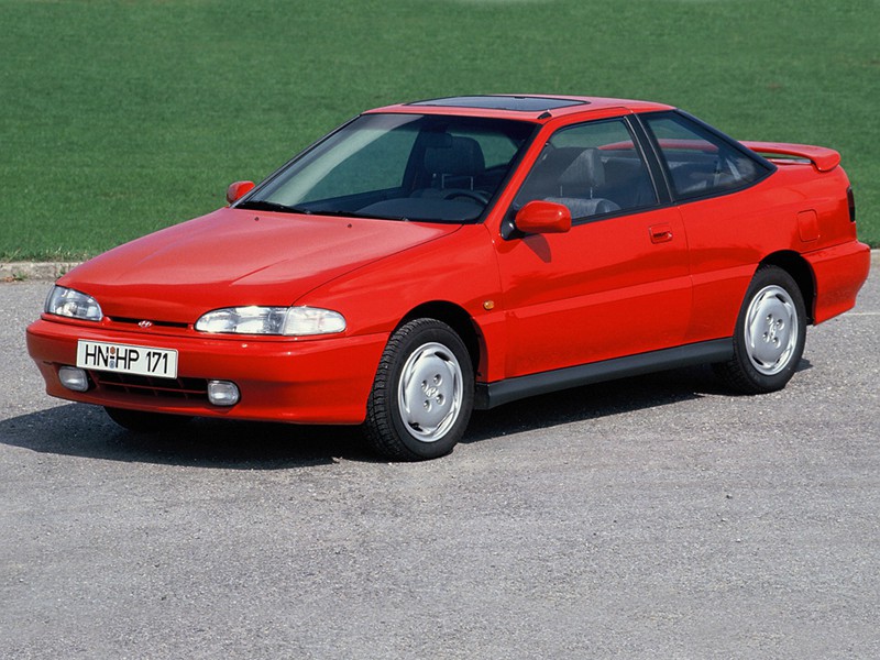 Hyundai S-Coupe купе, 1992–1996, 1 поколение [рестайлинг], 1.5 MT (88 л.с.), характеристики