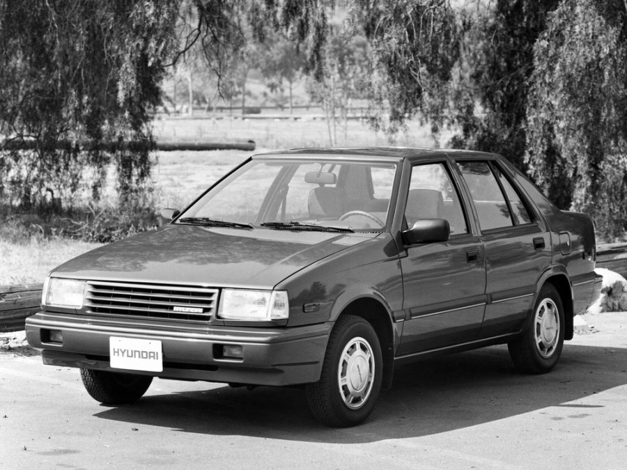 Hyundai Presto седан, 1985–1989, X1, 1.5 AT (72 л.с.), характеристики