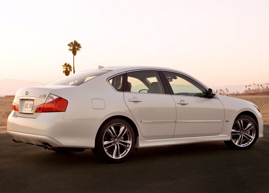 Infiniti M-Series M45 седан 4-дв., 2006–2010, Y50 [рестайлинг], M45 AT (339 л.с.), характеристики