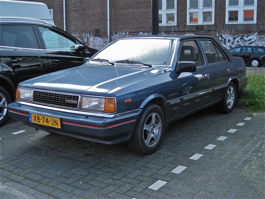 Hyundai Stellar седан, 1986–1992, 2 поколение, 2.0 AT (93 л.с.), характеристики