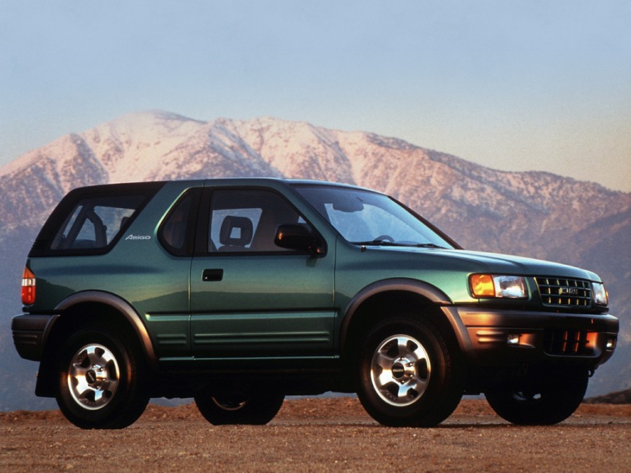Isuzu Amigo Hard top внедорожник, 1998–2000, 2 поколение, 2.2 MT 4WD (136 л.с.), характеристики