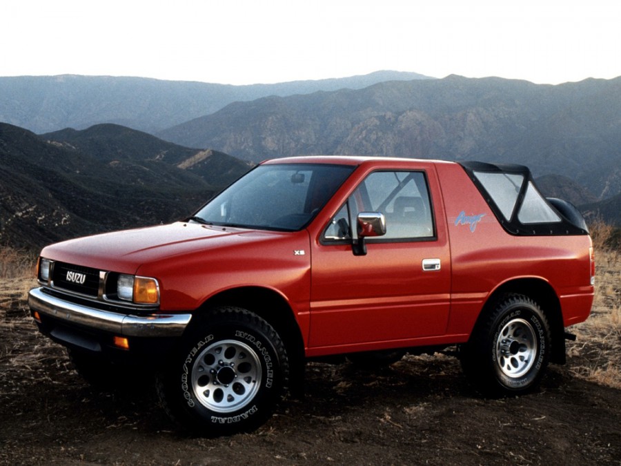 Isuzu Amigo внедорожник, 1989–1994, 1 поколение, 2.6 MT AWD S (122 л.с.), характеристики