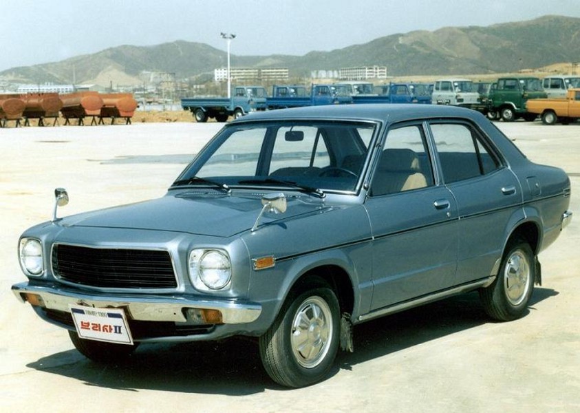 Kia Brisa II седан, 1978–1981, 2 поколение, 1.3 MT (87 л.с.), характеристики