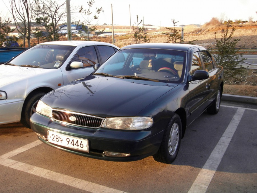 Kia Credos седан, 1995–1998, 1 поколение, 2.0 MT (137 л.с.), характеристики