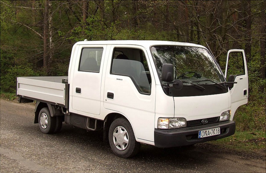Kia Bongo Double Cab борт 4-дв., 1997–2000, Frontier, 3.0 D MT (90 л.с.), характеристики