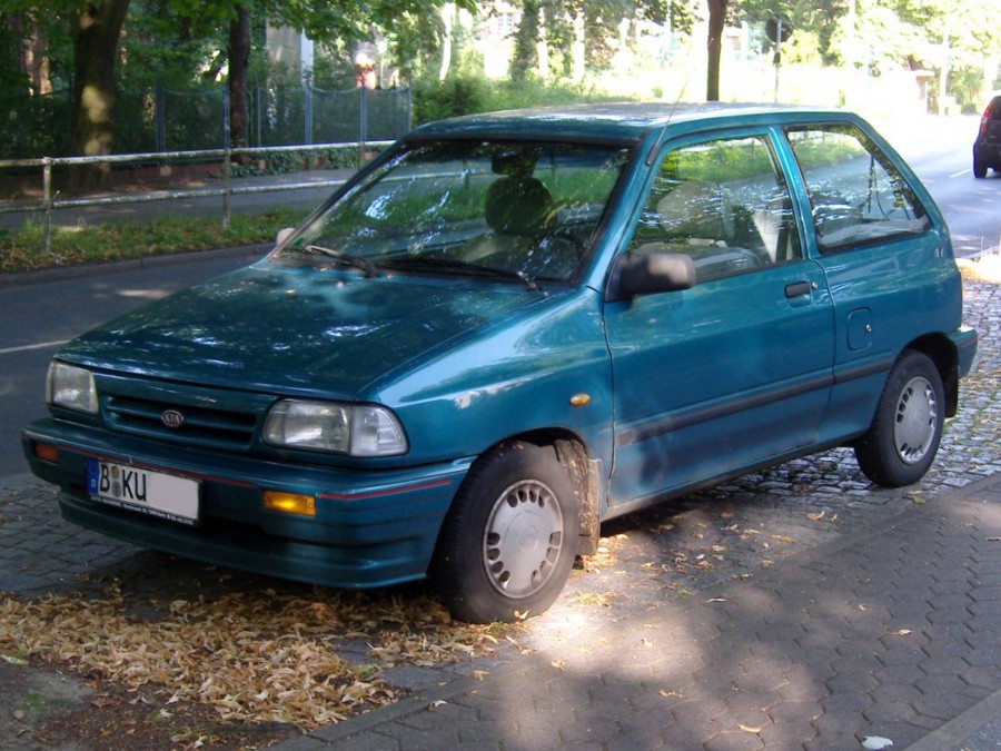 Kia Pride хетчбэк 3-дв., 1987–2000, 1 поколение - отзывы, фото и характеристики на Car.ru