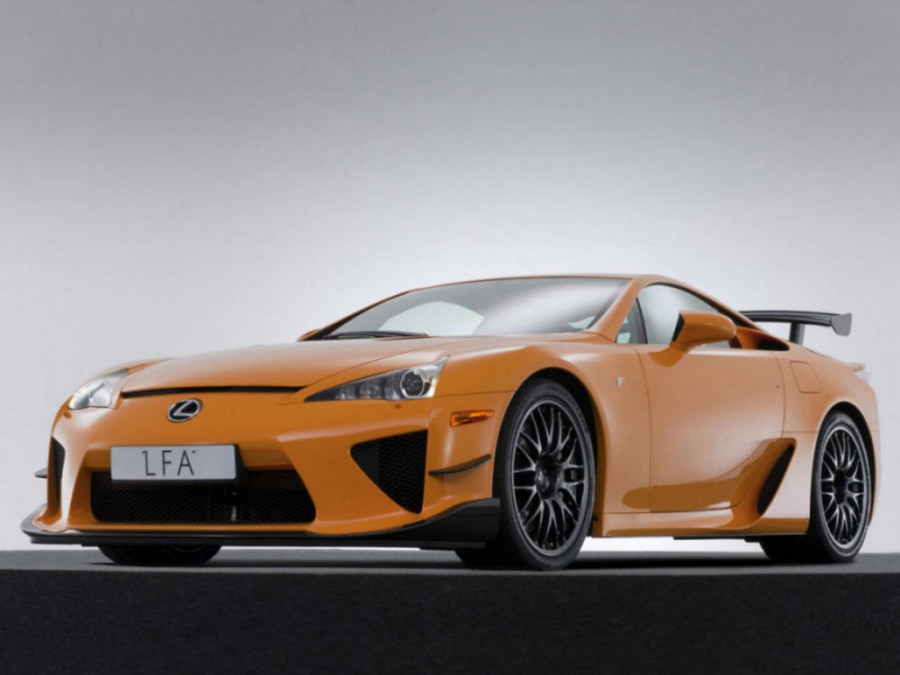 Lexus LFA купе, 2010–2012, 1 поколение, 480 AT (560 л.с.), характеристики