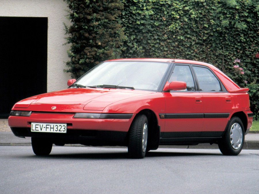 Mazda 323 хетчбэк 5-дв., 1989–1995, BG, 1.6 AT (87 л.с.), характеристики