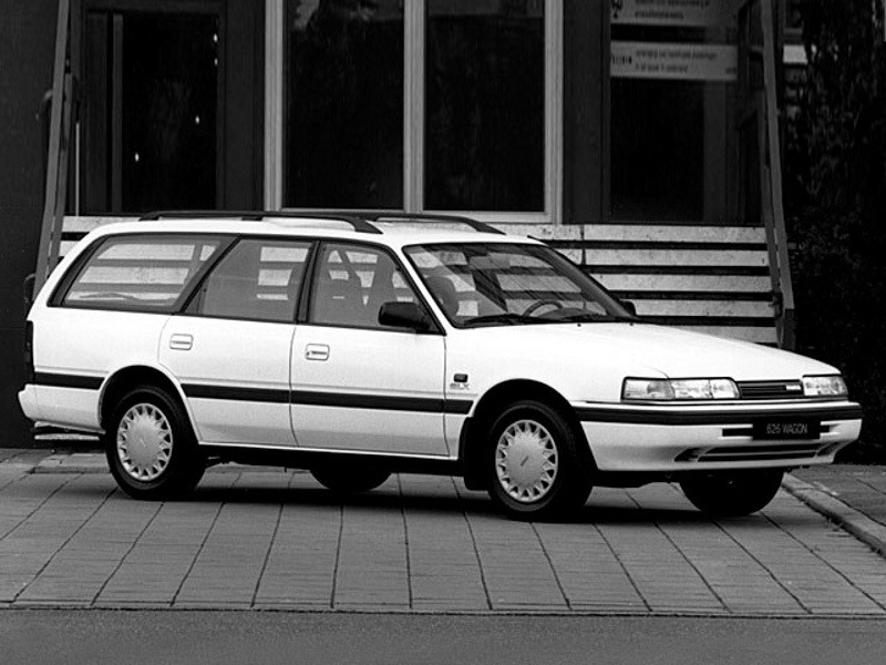 Mazda 626 универсал, 1987–1992, 3 поколение, 2.0 AT (107 л.с.), характеристики