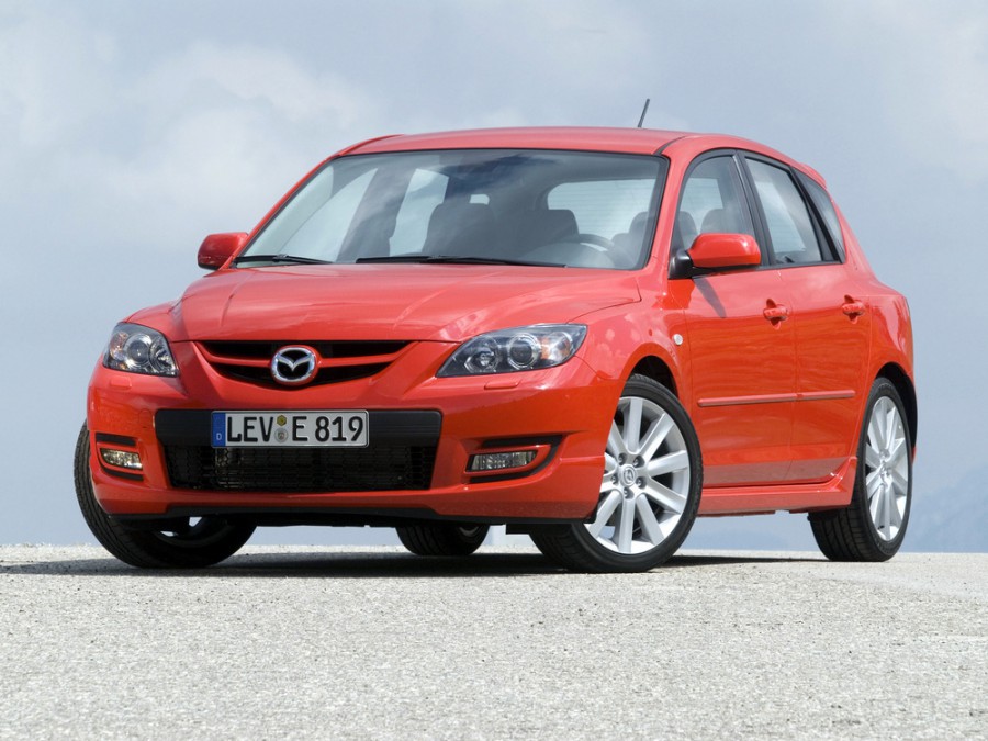 Mazda 3 MPS хетчбэк 5-дв., 2006–2016, BK [рестайлинг], 2.3 T MT (260 л.с.), характеристики