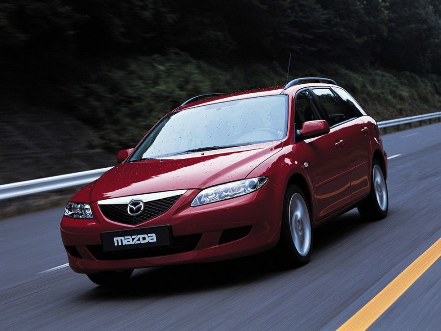Mazda 6 универсал, 2002–2005, 1 поколение, 2.0 MZR-CD MT (121 л.с.), характеристики