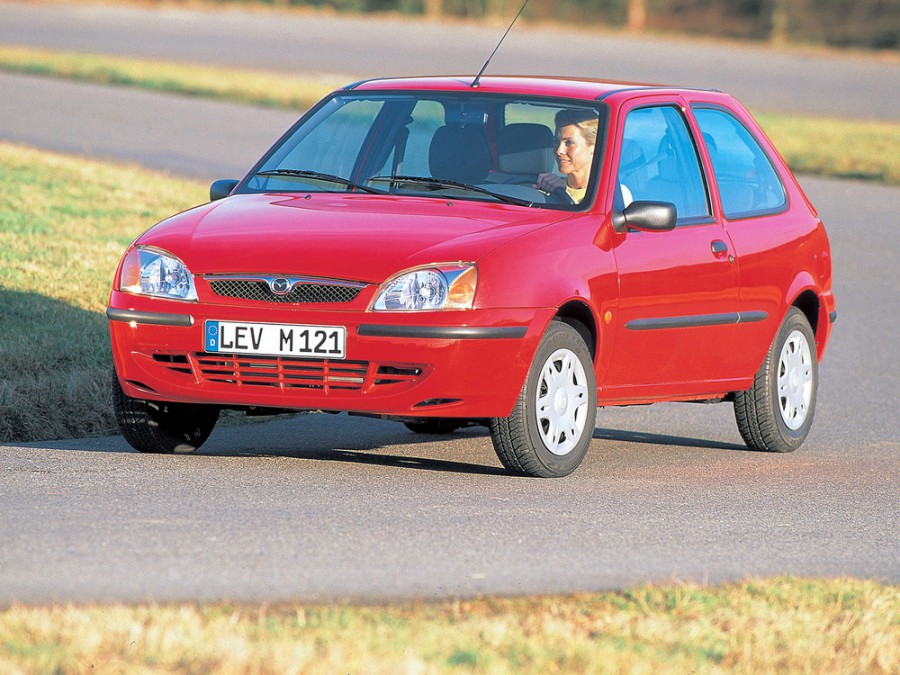 Mazda 121 хетчбэк, 1996–2000, 3 поколение, 1.3 MT (60 л.с.), характеристики