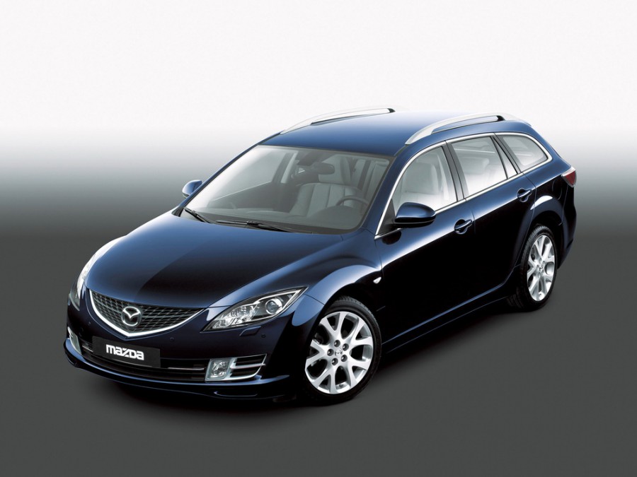 Mazda 6 универсал, 2007–2012, 2 поколение, 1.8 MT (120 л.с.), характеристики