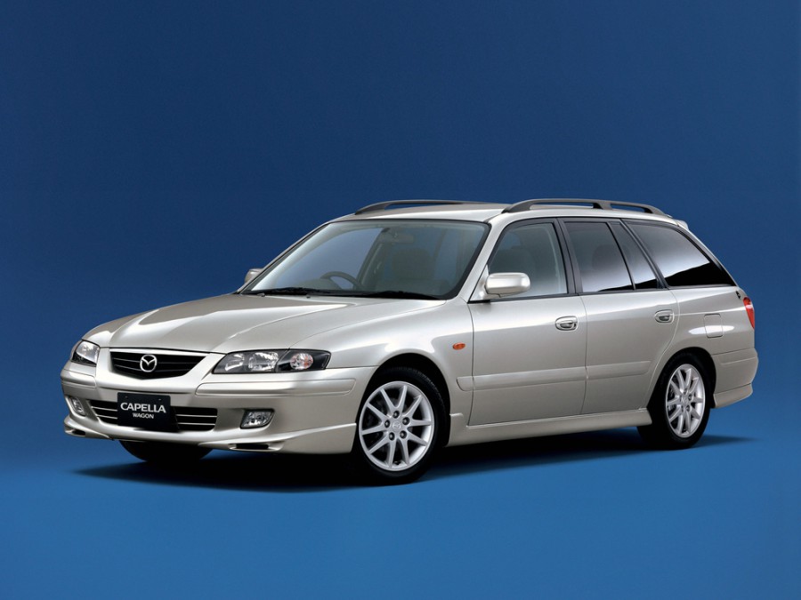 Mazda Capella универсал, 1997–2002, 7 поколение, 1.8 MT (125 л.с.), характеристики