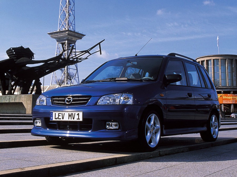 Mazda Demio хетчбэк, 1999–2007, 1 поколение [рестайлинг], 1.5 AT (100 л.с.), характеристики