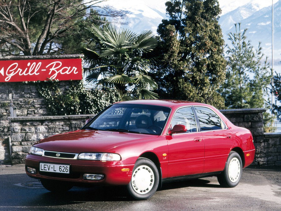 Mazda 626 седан, 1992–1997, GE, 2.0 AT (120 л.с.), характеристики