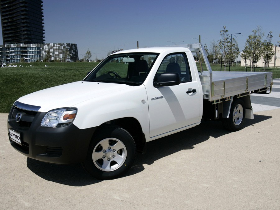 Mazda BT-50 Single Cab шасси 2-дв., 2006–2008, 1 поколение - отзывы, фото и характеристики на Car.ru