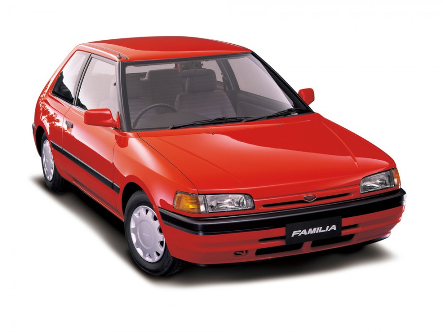 Mazda Familia хетчбэк 3-дв., 1989–2003, 7 поколение - отзывы, фото и характеристики на Car.ru