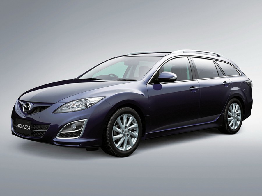 Mazda Atenza универсал, 2010–2013, 2 поколение [рестайлинг], 2.5 AT 4WD (166 л.с.), характеристики