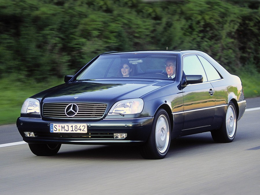 Mercedes CL-Class купе, 1996–1998, С140, CL 600 AT (394 л.с.), характеристики